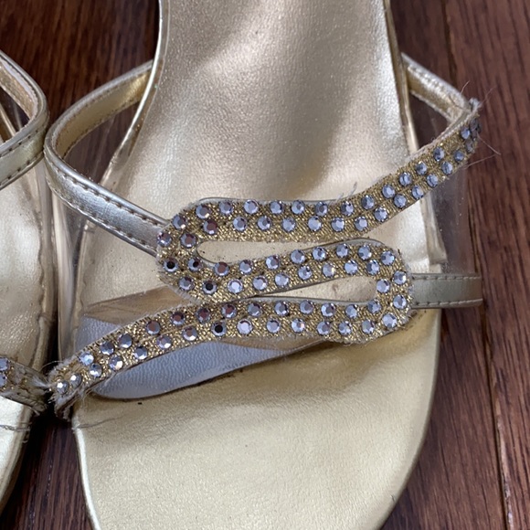 2 for $10 - Gold Dress Shoes By Annie, Size 8 - Picture 5 of 12